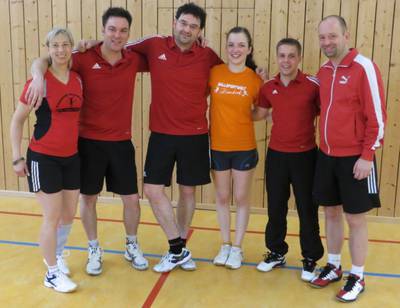 Christine Domjanic, Jörg Sprengart, Markus Burkhardt, Julia Cieplik, Aron Mohr, Matthias Ganzleben